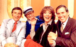 Brett and the cast of Match Game