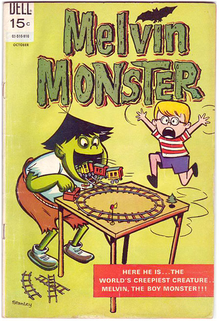 Melvin Monster comic book #10