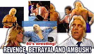 Ric Flair, Dusty Rhodes & Baby Doll : 1980's Wrestling on TV