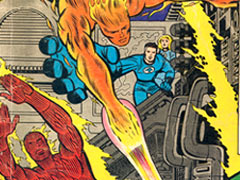 Jack Kirby : Fantastic Four cover