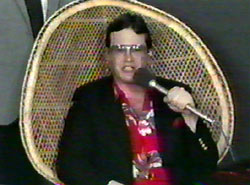 Jim Cornette backstage