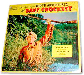 Fess Parker as Davy Crockett book