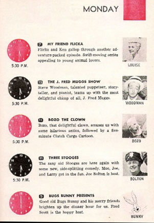 J. Fred Muggs Show card