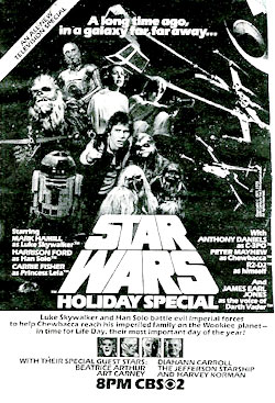Star Wars Christmas Special ad