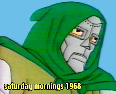 Saturday morning cartoons