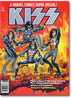 Kiss comic book