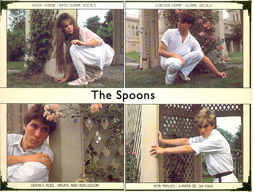 The Spoons New Wave 1982 I had a bet with my former writing partner Judy