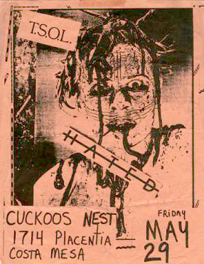 T.S.O.L. flyer