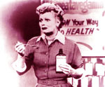 Lucille Ball in I Love Lucy