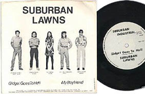 Suburnan lawns + new wave / punk rock