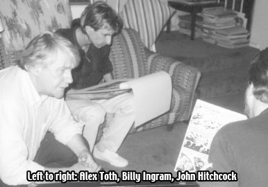 Alex Toth with Billy Ingram