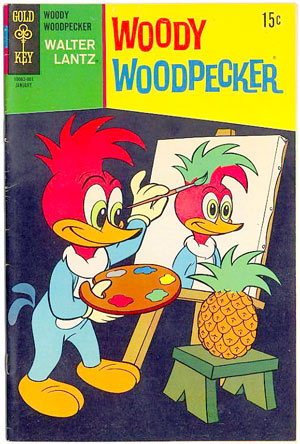 Woody Woodpecker comic book