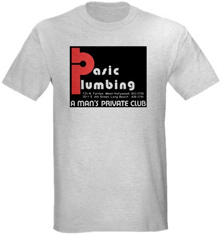 Basic Plumbing gay sex club T-Shirts