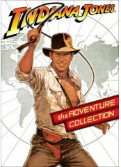 Indiana Jones movies on DVD