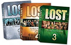 Lost seasons 1-3 on DVD