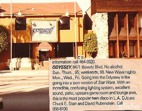 The Odyssey Night Club in LA