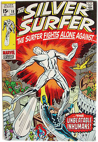 Silver Surfer comics 1970