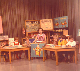 WTAE-TV, channel 4. Miss Jan (Bohna) 