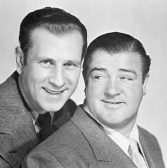 Abbott and Costello television program in the 1950s