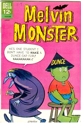 Melvin Monster comics #9 1967 Dell Comics