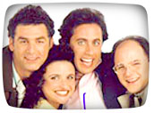 Seinfeld cast - classic TV shows of the 1980s