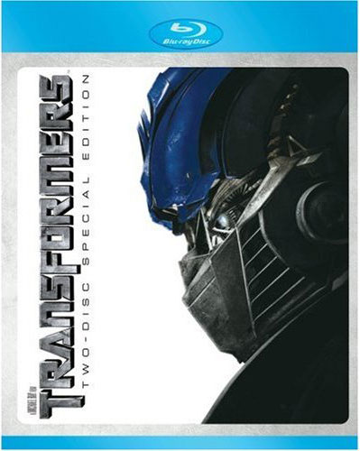 Transformers movie on Blu-Ray DVD