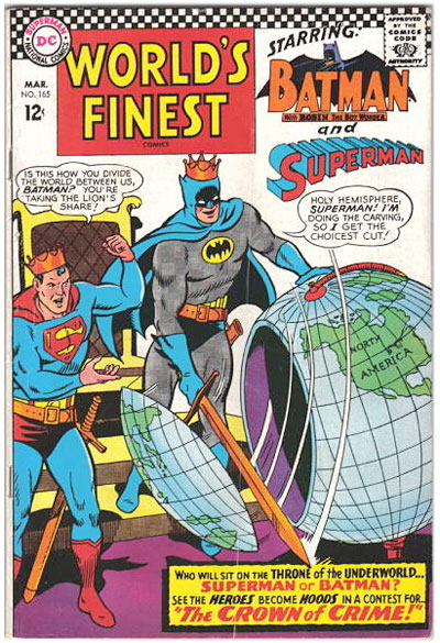 classic comic books - DC comics cover