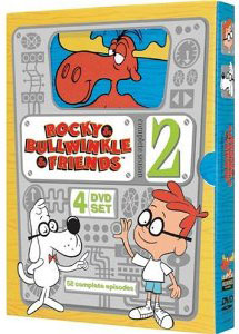 Bullwinkle & rocky DVDs