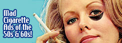 Classic TV cigarette Commercials : Classic television ads of the 50s & 60s