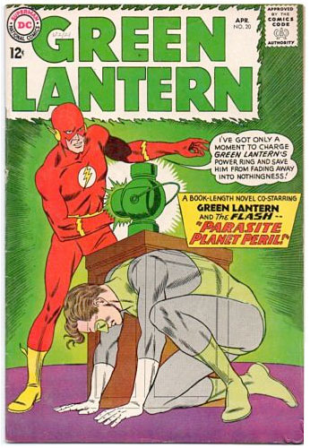 TV Blog / Green Lantern Comics #20 / Classic DC comics 1960s