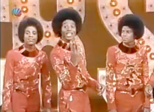 Michael Jackson onThe Jacksons TV show on CBS in 1976