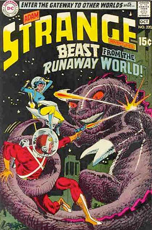 Strange Adventures comics with a Joe Kubert cover