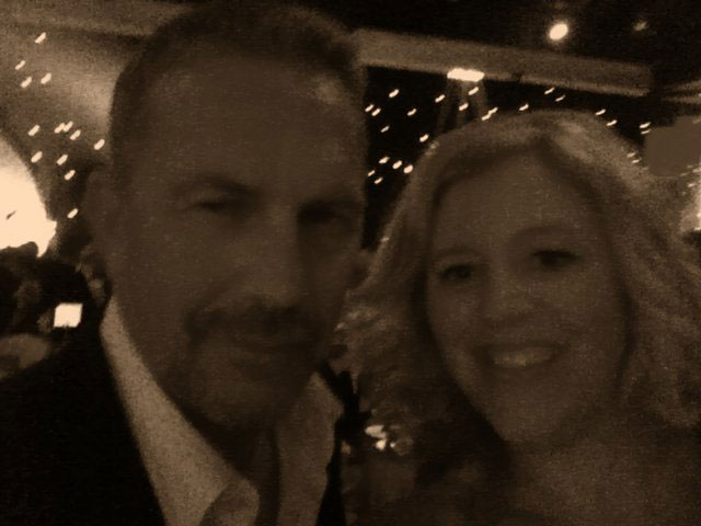 Kevin Costner and Pam Longworth