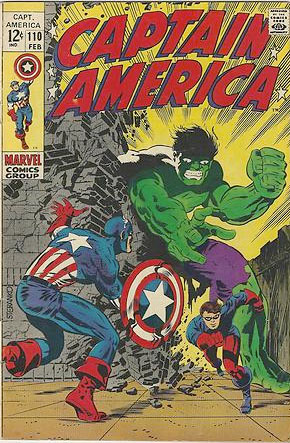 captain america comics 110