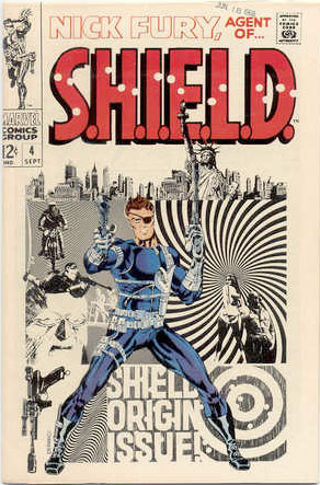 Nick Fury Agent of ShieldSteranko Cover