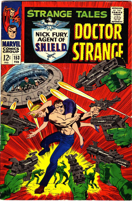 Strange Tales Steranko Cover