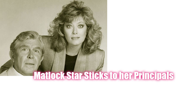 Matlock star Nancy Stafford