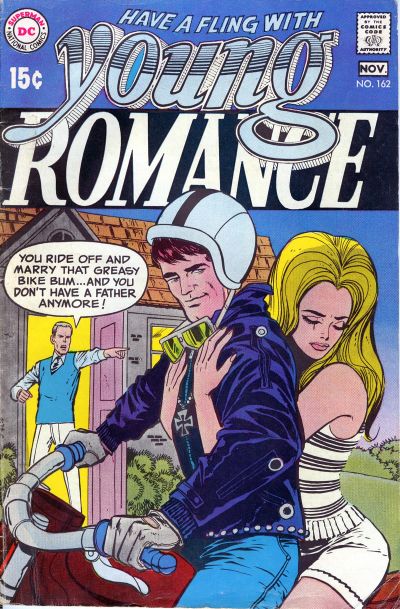 1970's love Comic Book Covers