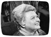 Barbara Pepper, the first Mrs Ziffel on Green Acres