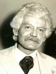 Hal Holbrook as Mark Twain