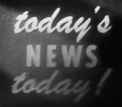 Early TV Network News Broadcasts
