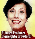Claire Olita Crawford + TV producer pioneer