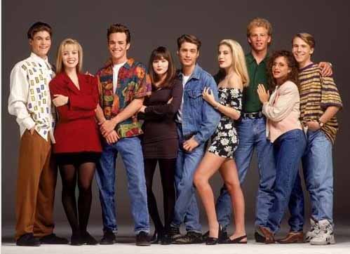 1990-91 TV Season : Beverly Hills 90210 cast