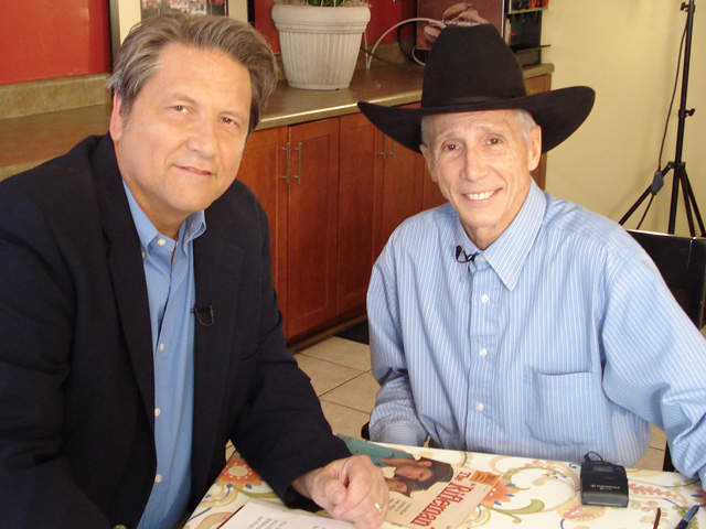 Jim Longworth and Johnny Crawford