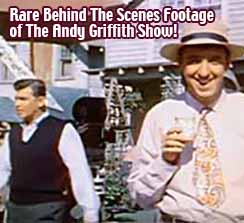 Rare Behind The Scenes Footage of The Andy Griffith Show! 