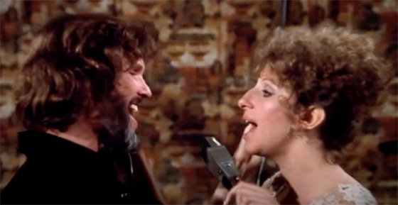 Kris Kristofferson vs 
Barbra Streisand