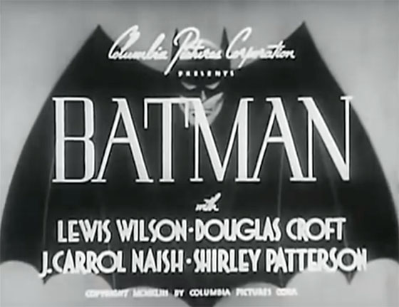 The Very First Batman Movie!