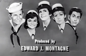 Broadside cast of TV sitcom 1964 ABC-TV