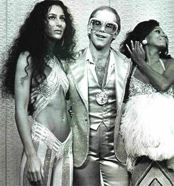 Cher, Elton John & Diana Ross