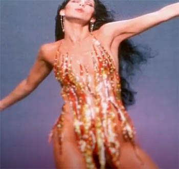 Bob Mackie design for Cher TV show